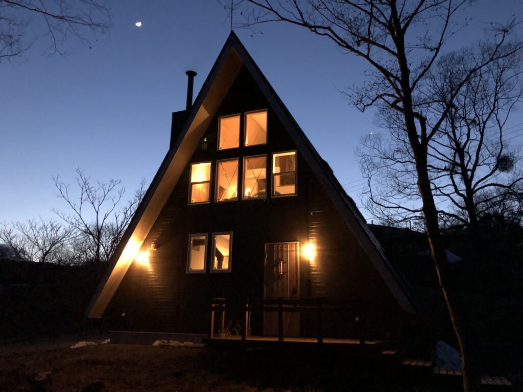 裏磐梯別荘外観 urabandaibase